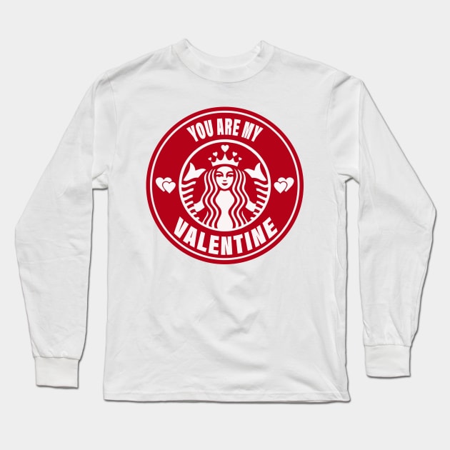 You Are My Valetine Long Sleeve T-Shirt by idea-prod